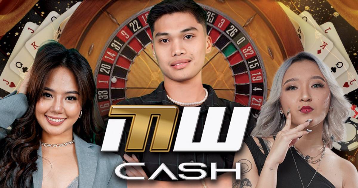 Main banner showing MWCASH188 Casino with fast GCash payouts and welcome bonus.