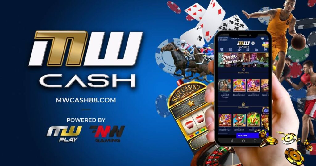 Promotional banner highlighting MWCASH188 Casino VIP Cash Elite Club benefits.